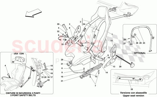 Part Diagram for Ferrari 71260000