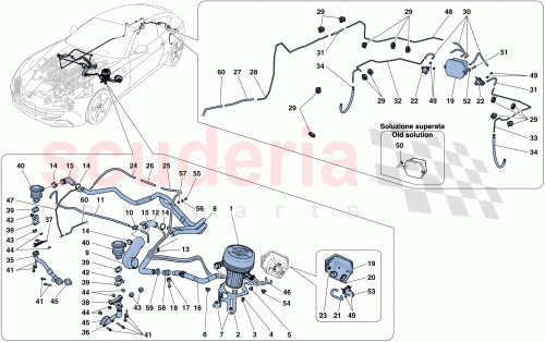 Part Diagram for Ferrari 257256