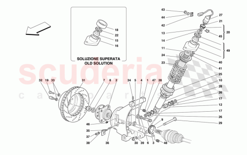 Part Diagram for Ferrari 152250