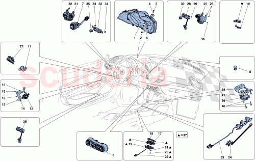 Part Diagram for Ferrari 247885