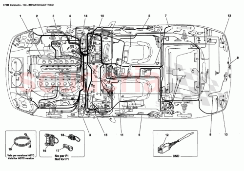 Part Diagram for Ferrari 200852