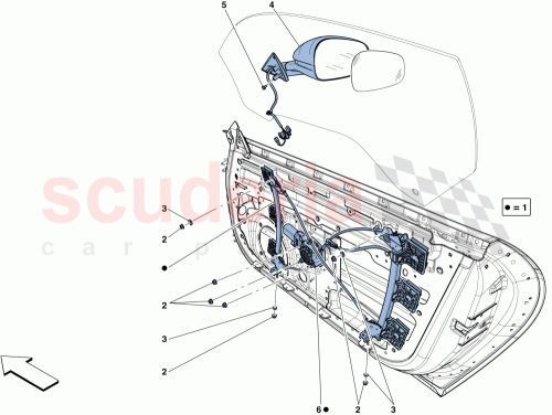 Part Diagram for Ferrari 87405010