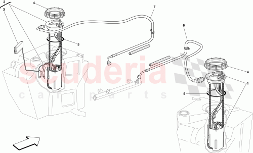Part Diagram for Ferrari 239811