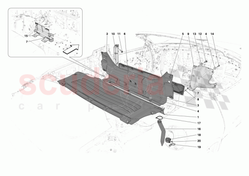 Part Diagram for Ferrari 085692200