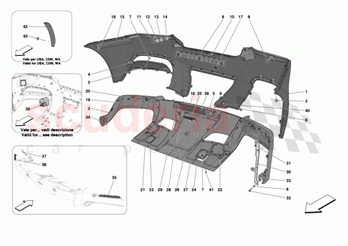 Part Diagram for Ferrari 011620724