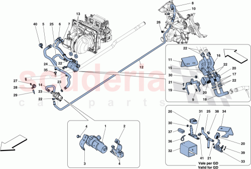 Part Diagram for Ferrari 292980