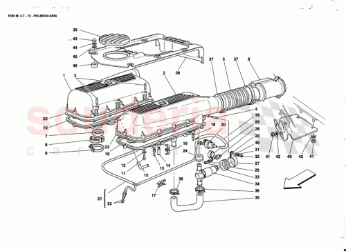 Part Diagram for Ferrari 159519