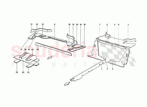 Part Diagram for Ferrari 61710600