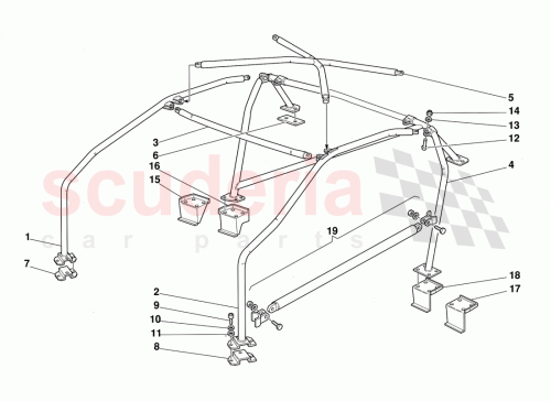 Part Diagram for Ferrari 13550301