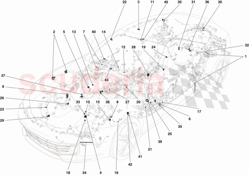 Part Diagram for Ferrari 333815