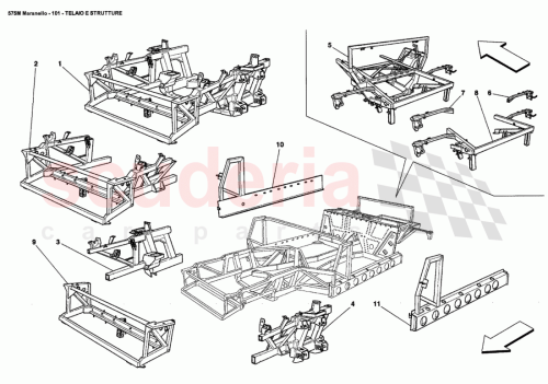 Part Diagram for Ferrari 70000176