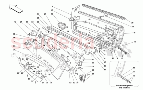 Part Diagram for Ferrari 178949