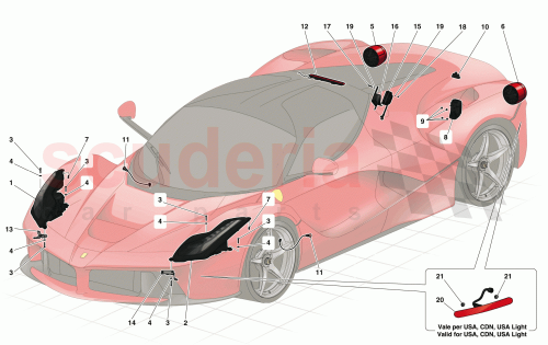 Part Diagram for Ferrari 306565