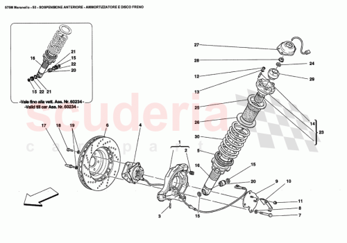 Part Diagram for Ferrari 182989