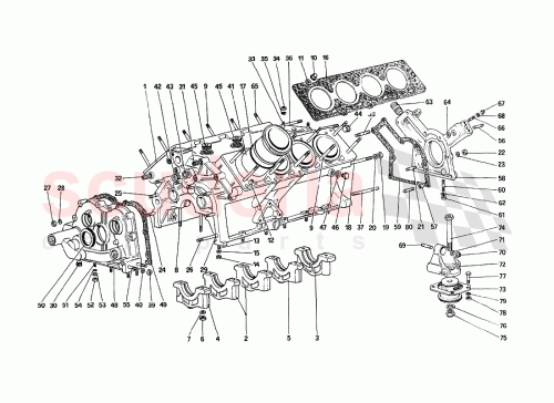 Part Diagram for Ferrari 136102