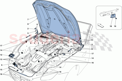 Part Diagram for Ferrari 85045900