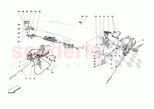 Part Diagram for Ferrari 084508600