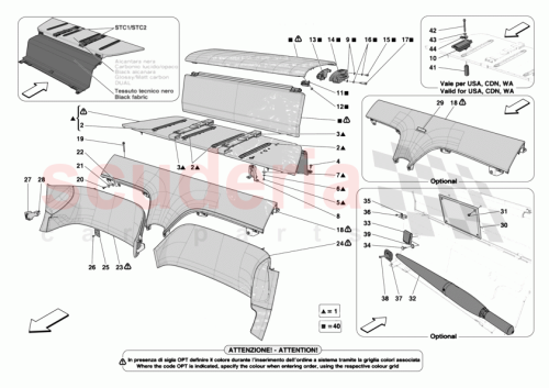 Part Diagram for Ferrari 835167