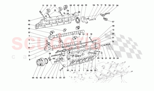 Part Diagram for Ferrari 124946