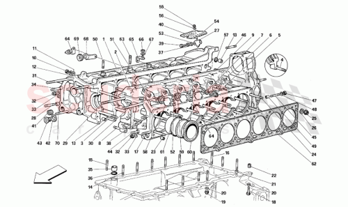 Part Diagram for Ferrari 102694