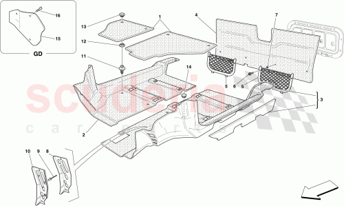 Part Diagram for Ferrari 68982700