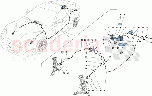 Part Diagram for Ferrari 335934