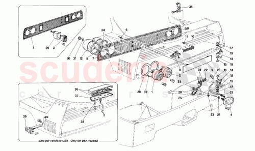 Part Diagram for Ferrari 62398800