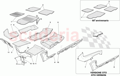 Part Diagram for Ferrari 69550100