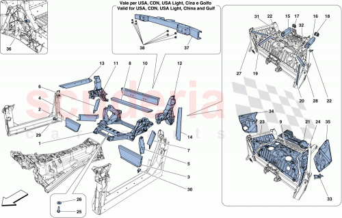 Part Diagram for Ferrari 281776