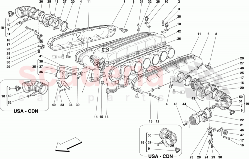 Part Diagram for Ferrari 203488
