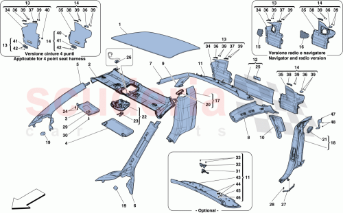 Part Diagram for Ferrari 85425000