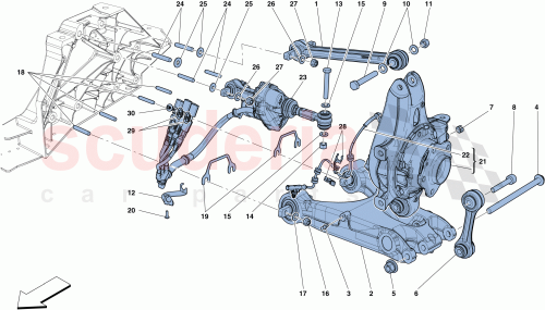 Part Diagram for Ferrari 295792