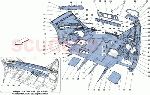 Part Diagram for Ferrari 86667810