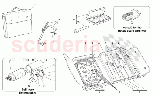 Part Diagram for Ferrari 199834