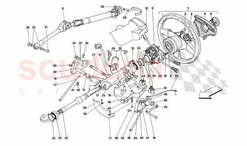 Part Diagram for Ferrari 164256