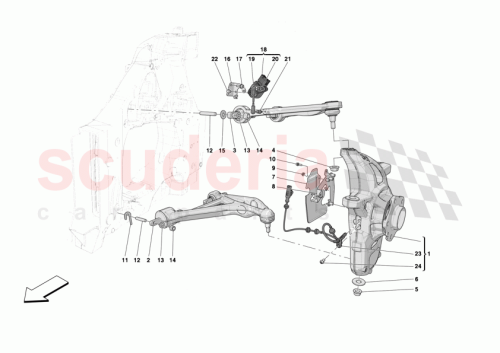 Part Diagram for Ferrari 000149807