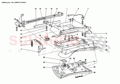 Part Diagram for Ferrari 65993800