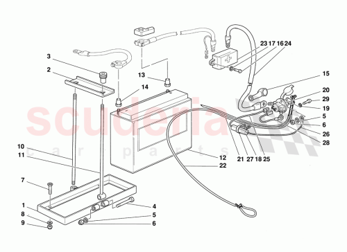 Part Diagram for Ferrari 11197774