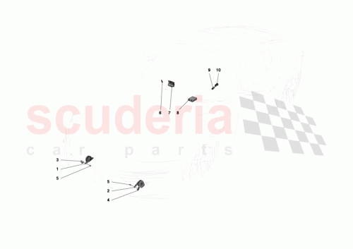 Part Diagram for Ferrari 016285124