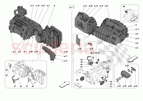 Part Diagram for Ferrari 55001707
