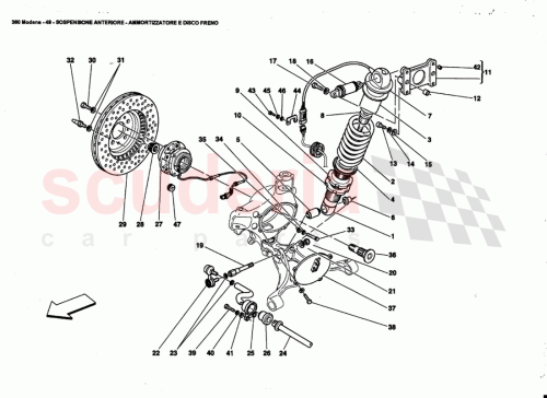 Part Diagram for Ferrari 177661