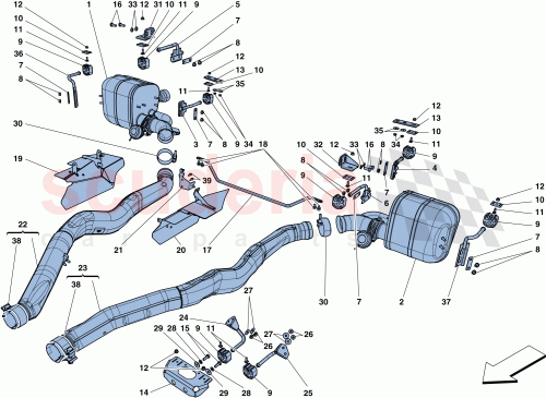 Part Diagram for Ferrari 331671