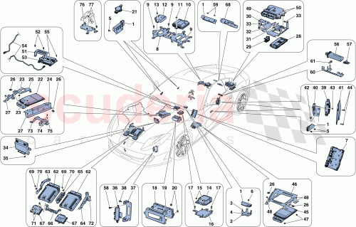 Part Diagram for Ferrari 933950