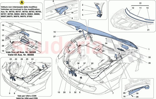 Part Diagram for Ferrari 83886711
