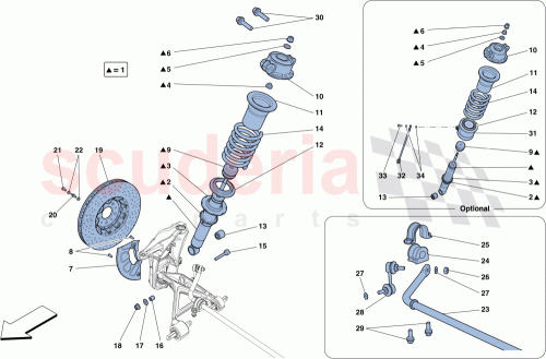 Part Diagram for Ferrari 302532