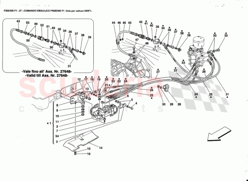 Part Diagram for Ferrari 169219