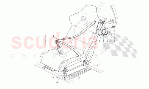 Part Diagram for Ferrari 67490900