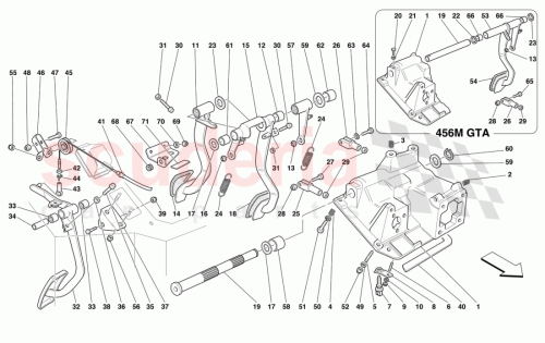Part Diagram for Ferrari 176296