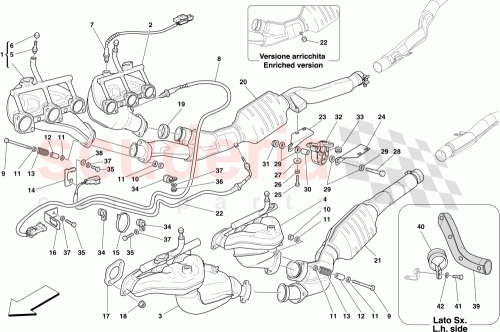 Part Diagram for Ferrari 208856
