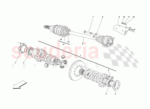 Part Diagram for Ferrari 199743